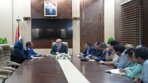 اليمن: وزير الصحة يبحث مع برنامج الأغذية العالمي تعزيز التدخلات الصحية والتغذوية