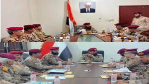 اليمن: قائد المنطقة العسكرية الرابعة يعقد اجتماعات بمحوري تعز وأبين لرفع الجاهزية