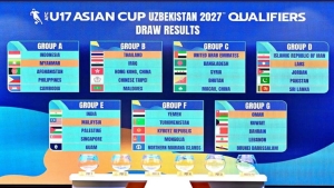رياضة: منتخب اليمن للناشئين في المجموعة السادسة لتصفيات كأس آسيا 2027